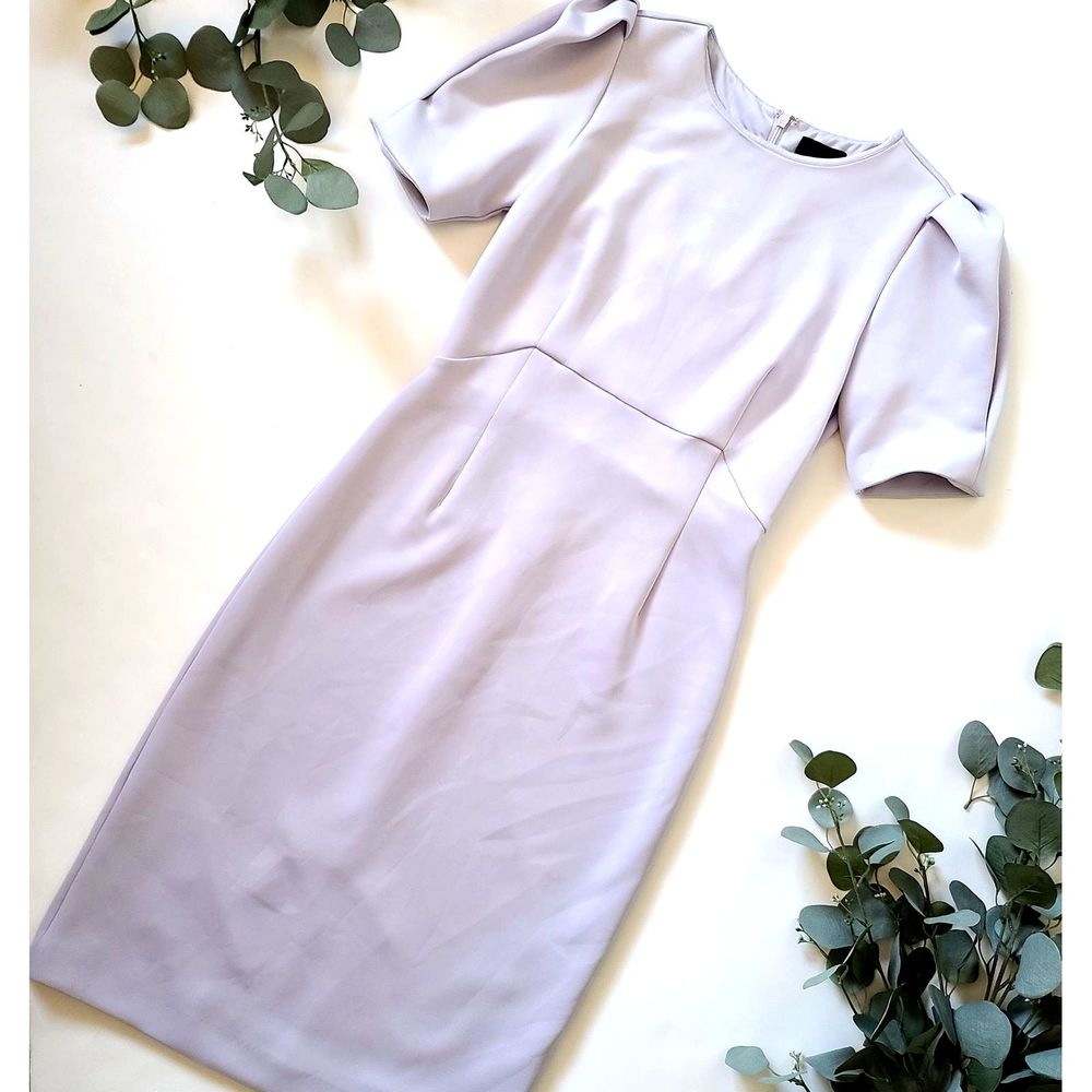 Alex Marie Puffed Sleeve Nell Dress